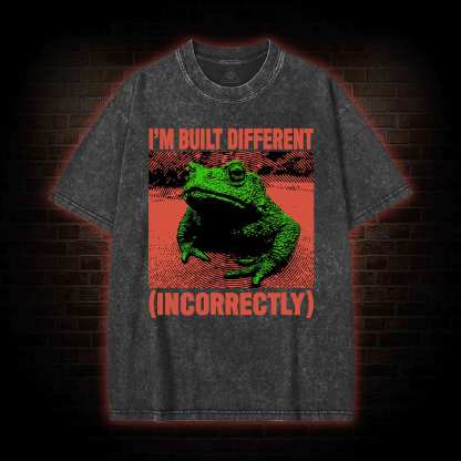 I’m Built Different Washed T-shirt