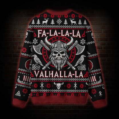 Viking Skull Ugly Sweatshirts