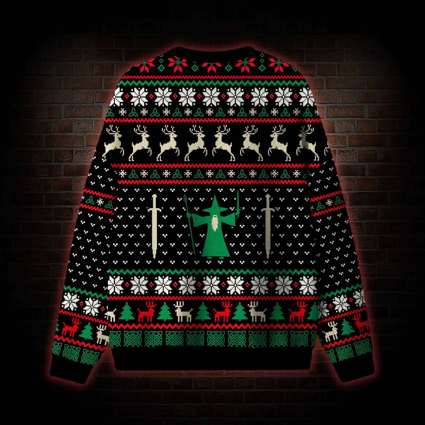 Yule Shall Not Pass Ugly Sweatshirts
