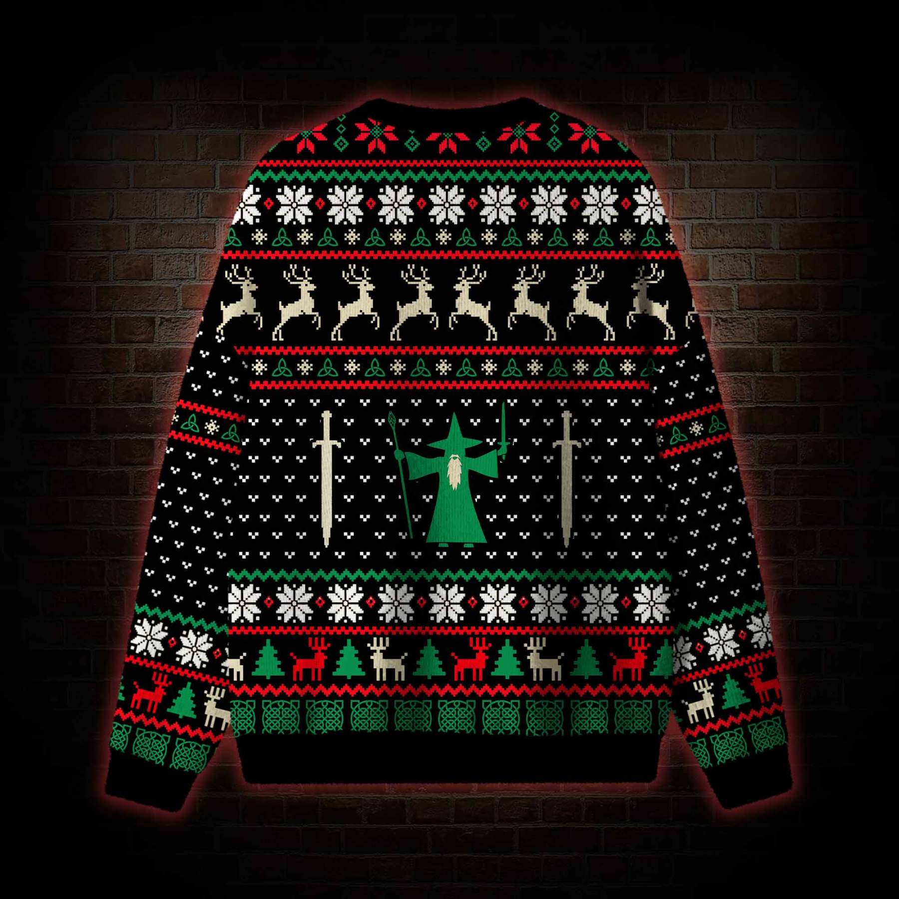Yule Shall Not Pass Ugly Sweatshirts