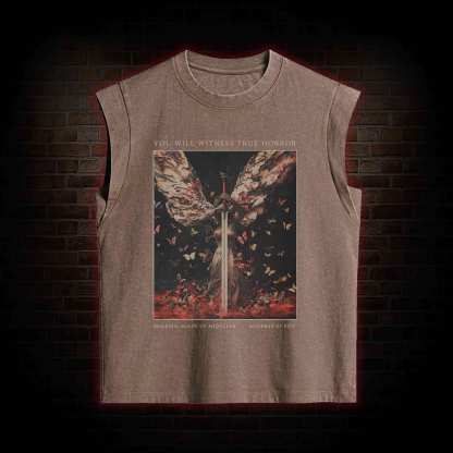 Goddess of Rot Slim Fit Women's Washed Tank Top