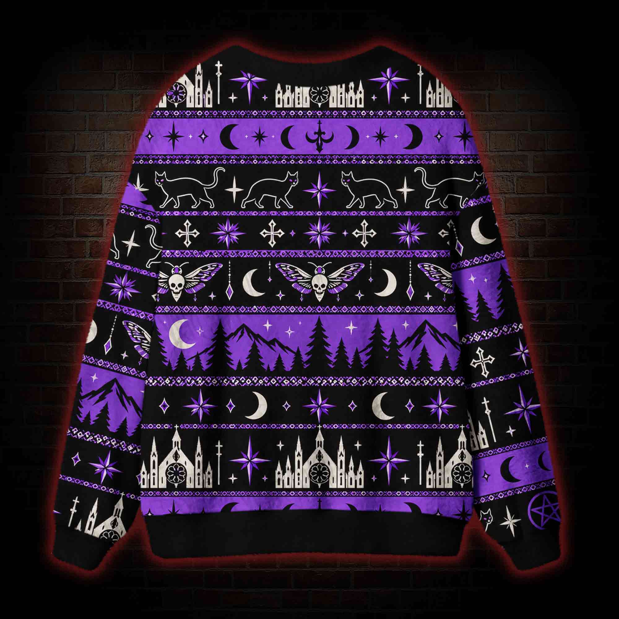 Midnight Heresy Cardigan Sweater