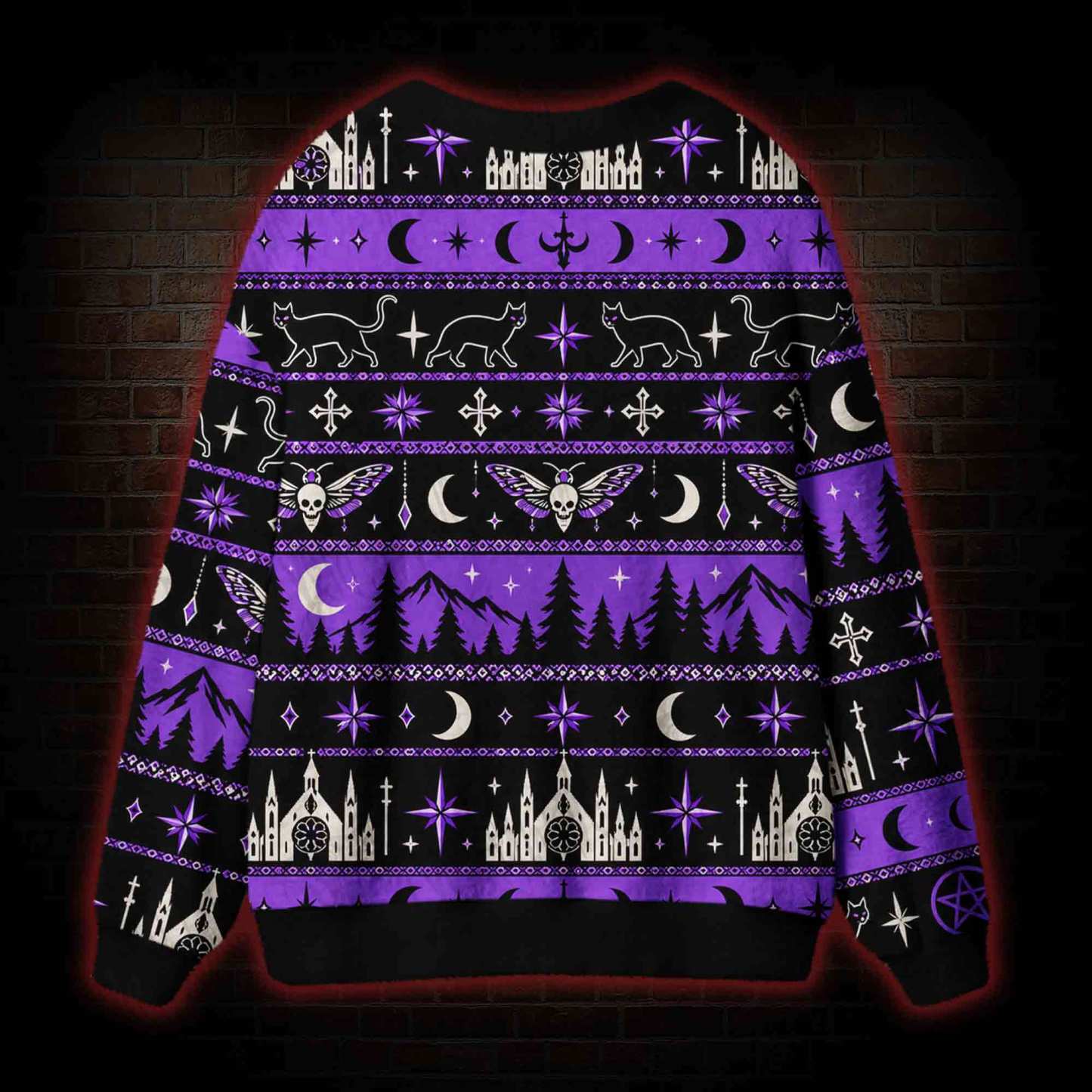 Midnight Heresy Cardigan Sweater