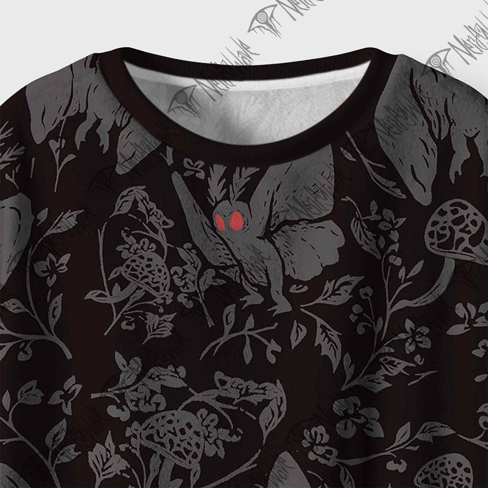 Mothman in the Jungle Cozy Pajama Sets