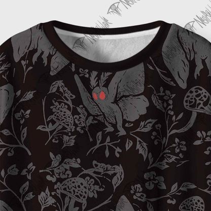 Mothman in the Jungle Cozy Pajama Sets