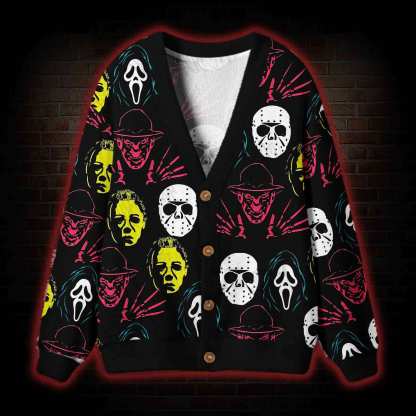 Midnight Slashers Cardigan Sweater