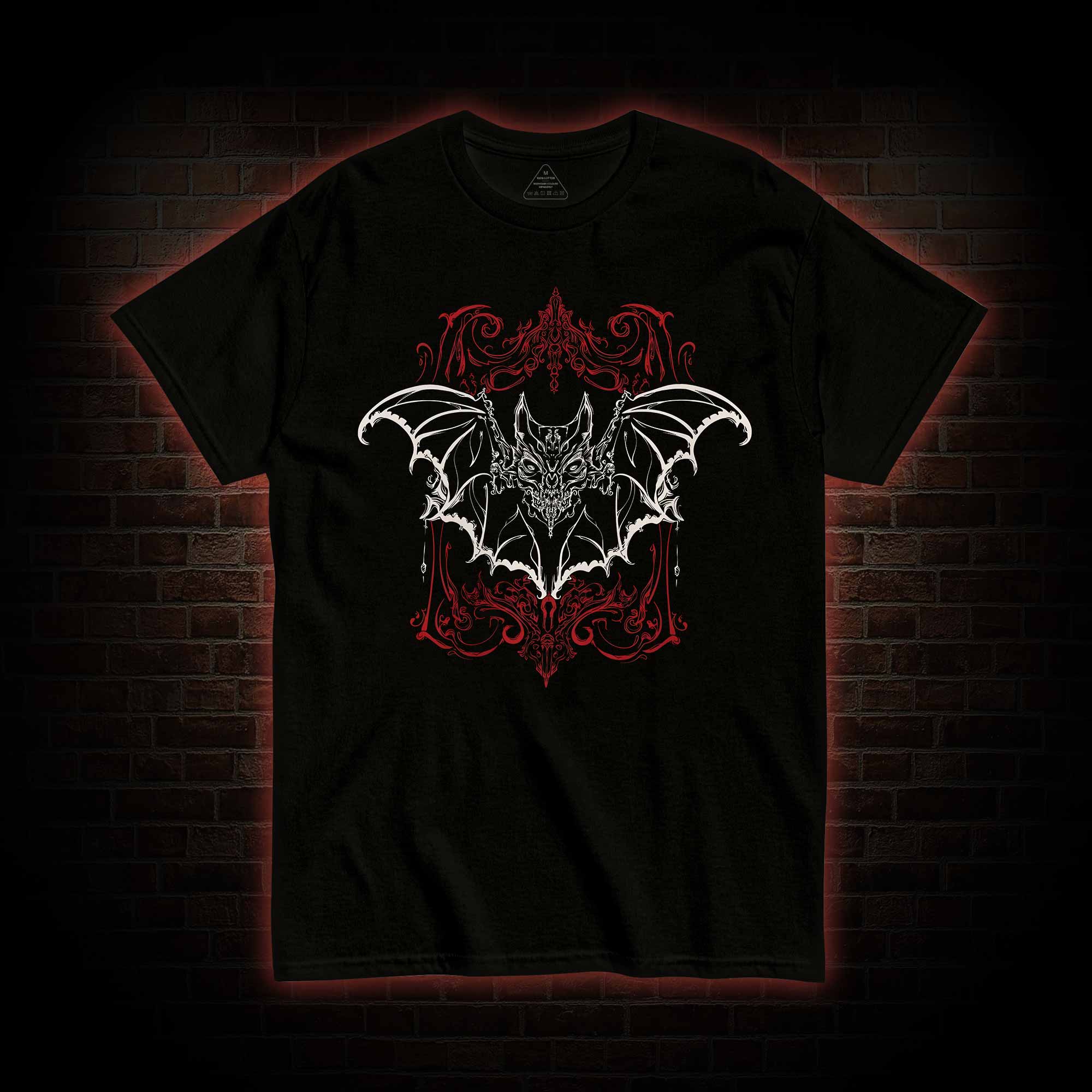 Spooky Vampire Bat T-shirt 