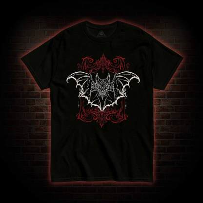Spooky Vampire Bat T-shirt 
