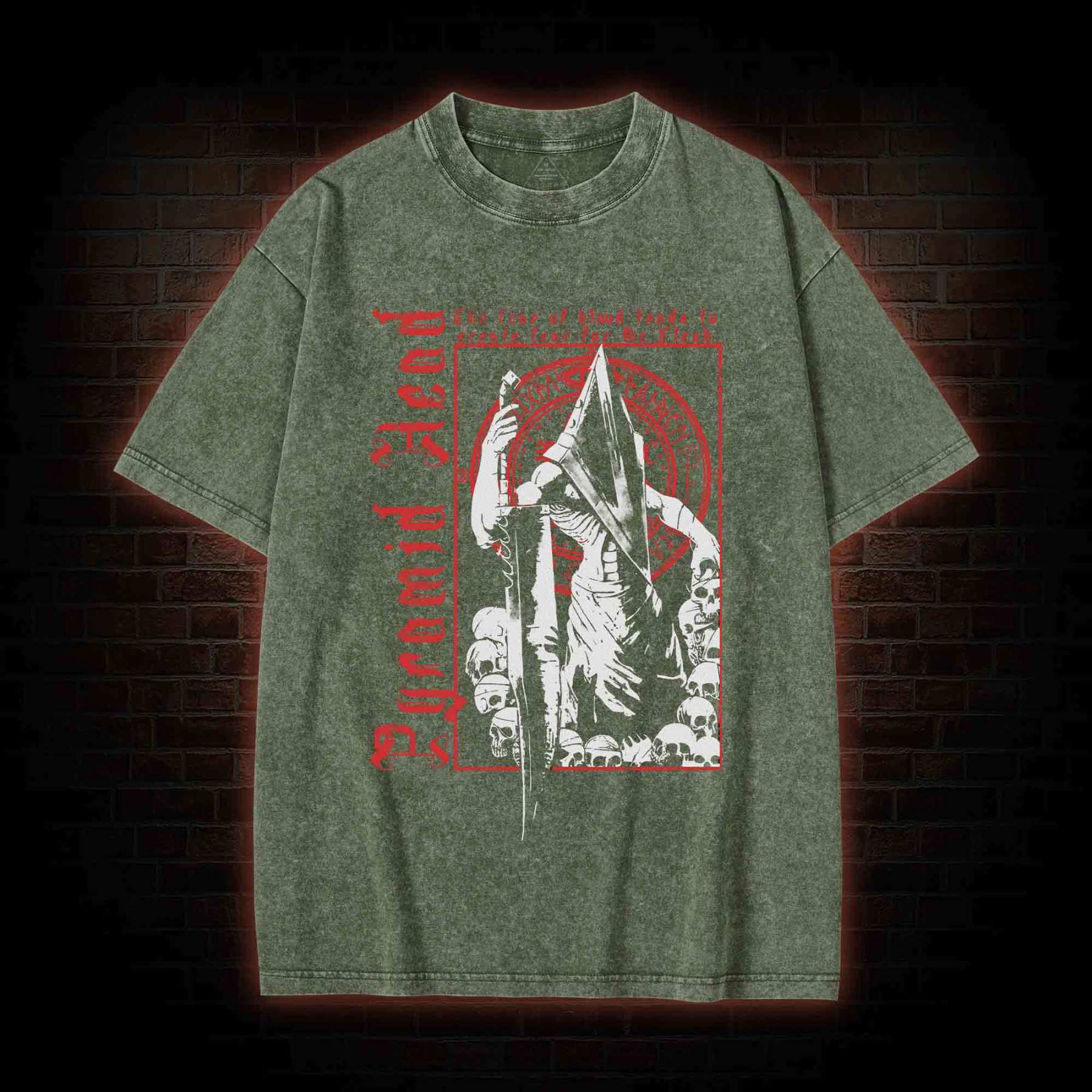 Fear of the Flesh Washed T-shirt