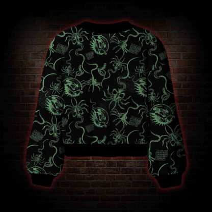 Alien Delivery Guy Women's Cardigan Sweater
