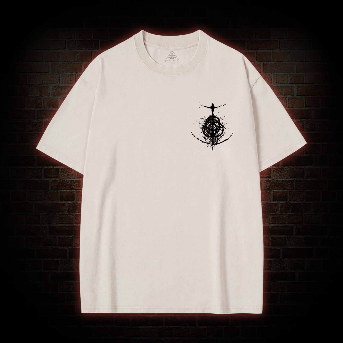 Battle Festival Front Back Washed T-shirt
