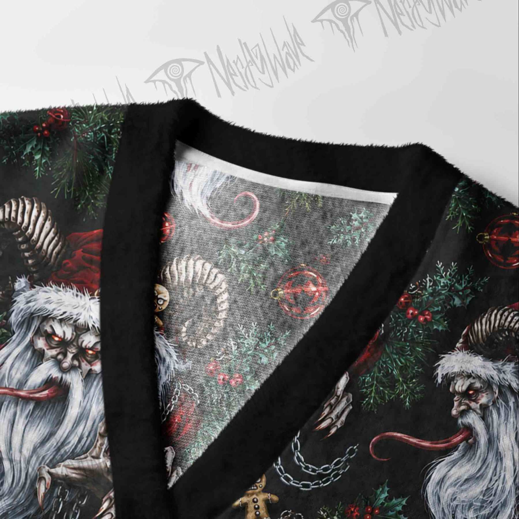 Krampus's Carnage Cardigan Sweater