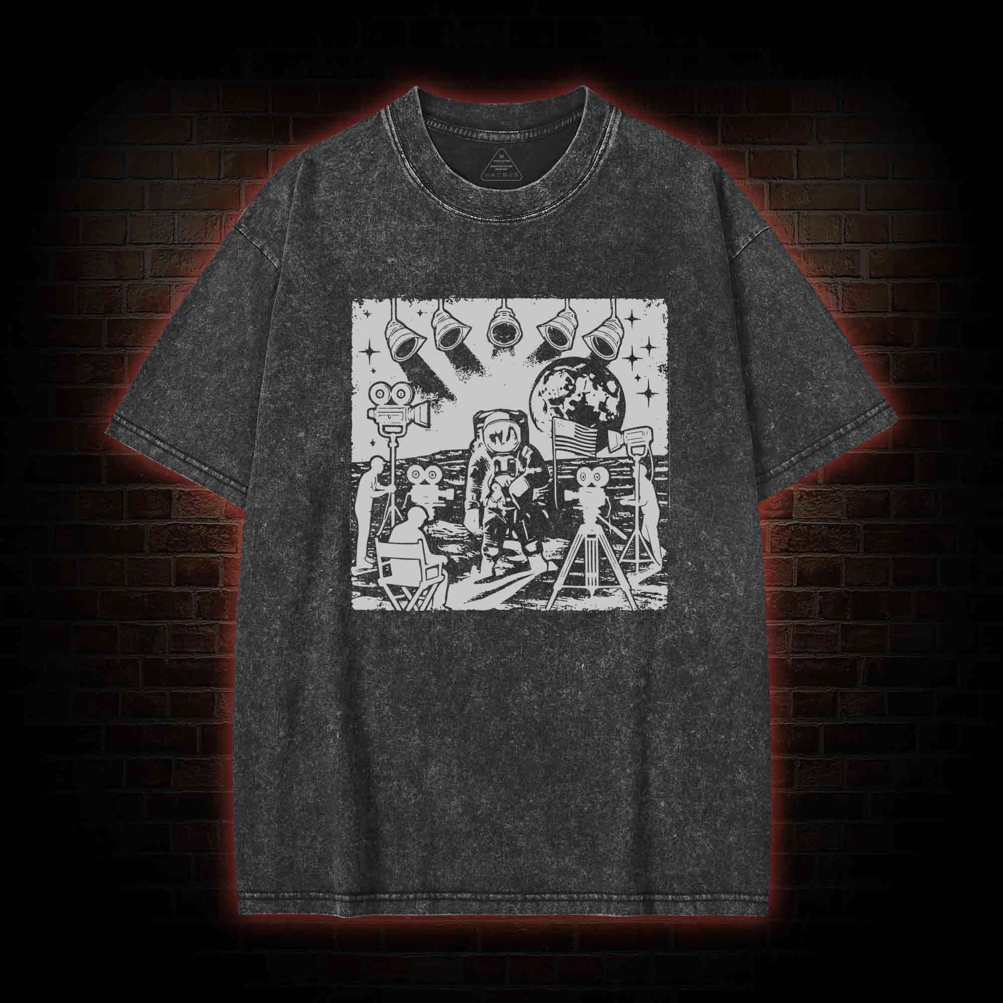 Moon Landing Washed T-shirt