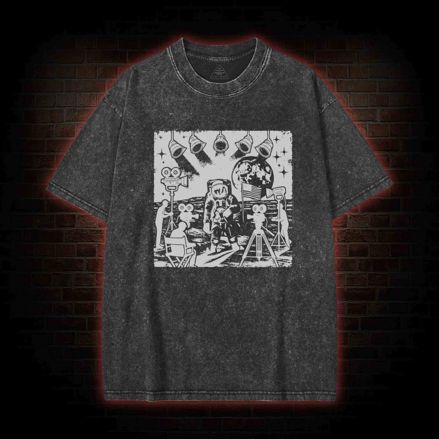 Moon Landing Washed T-shirt