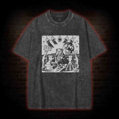 Moon Landing Washed T-shirt