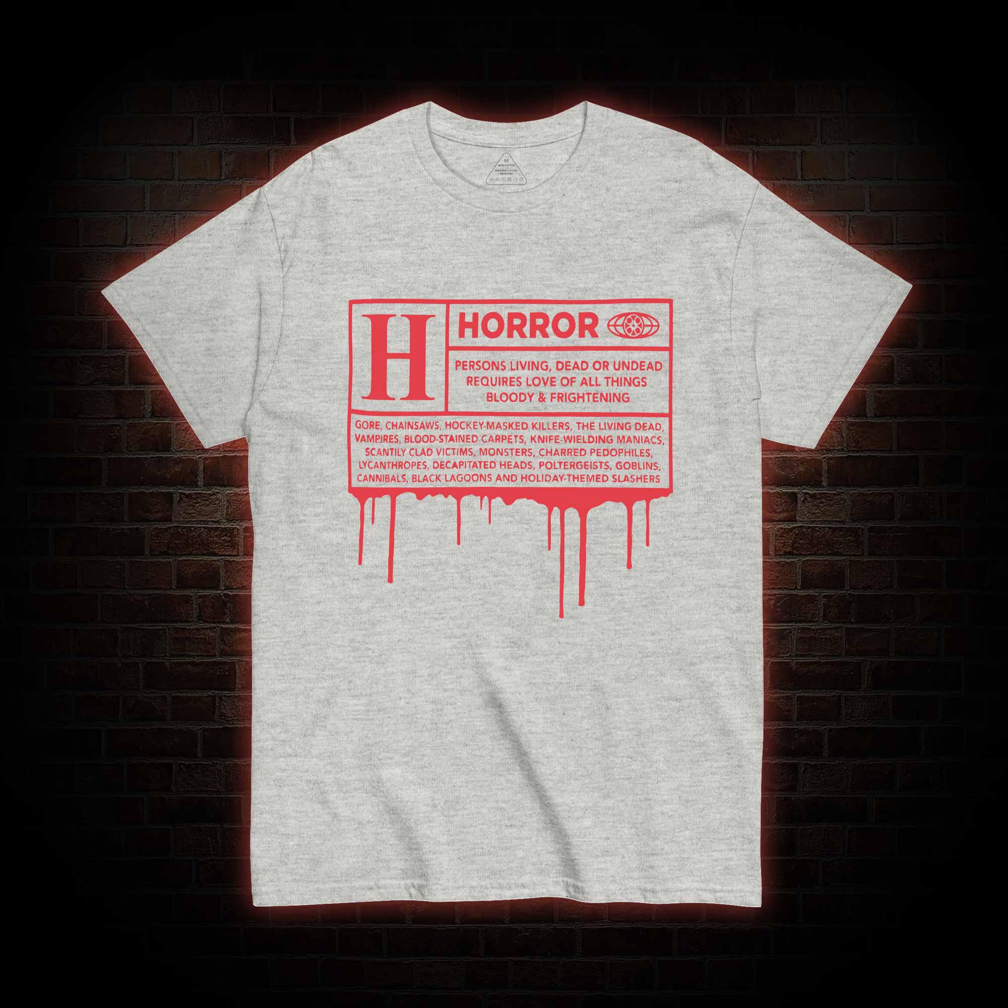 Horror Rating T-shirt 
