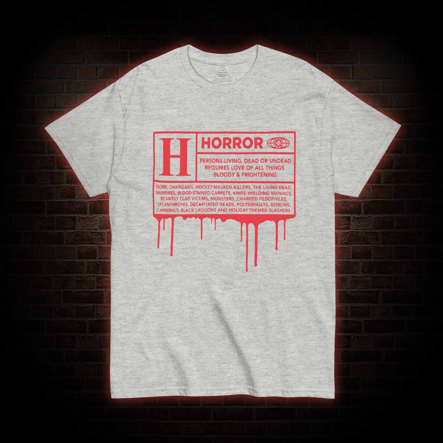 Horror Rating T-shirt 