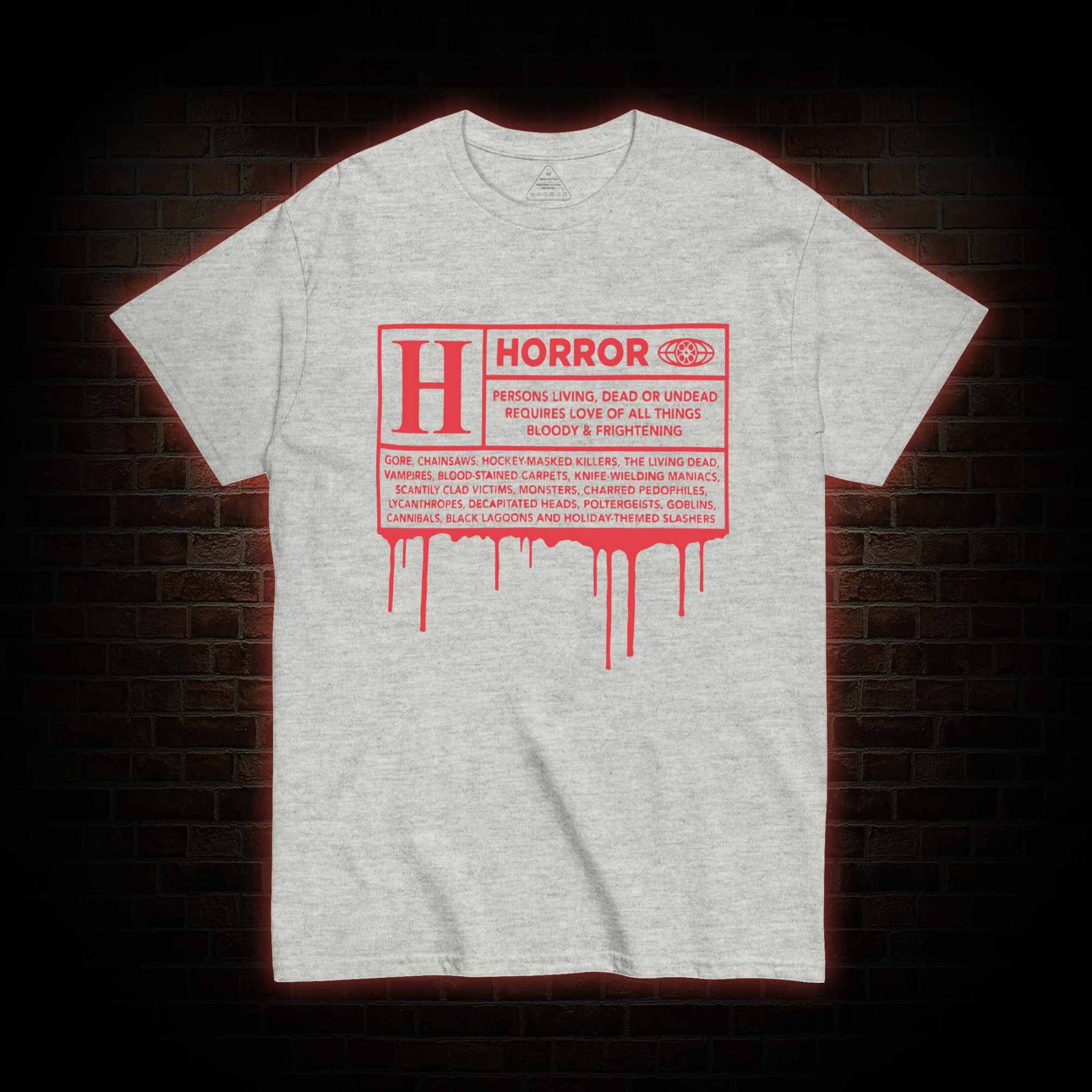 Horror Rating T-shirt 