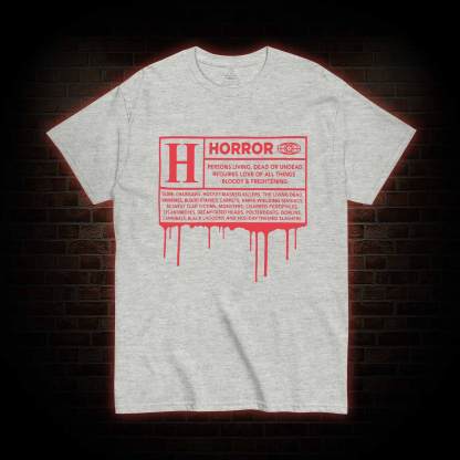 Horror Rating T-shirt 