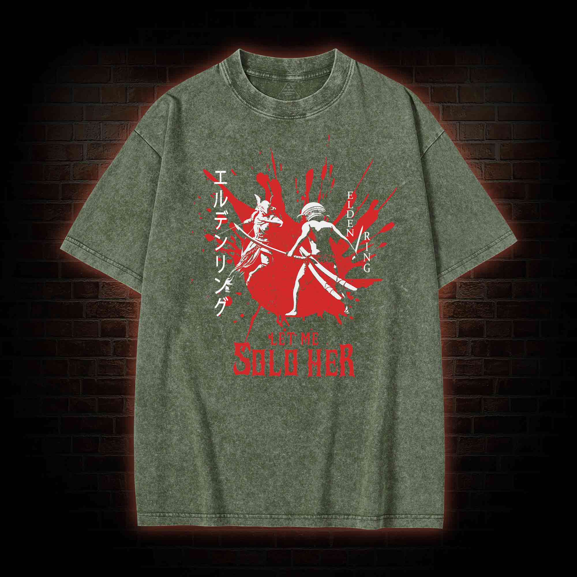 Vintage Let Me Solo Her Washed T-shirt