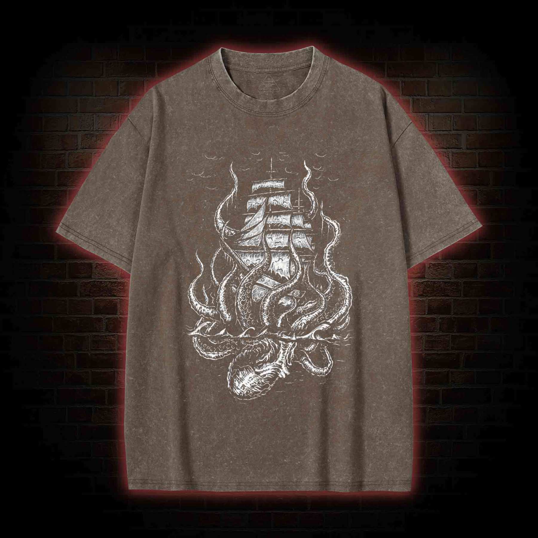 Cthulhu Mythos Washed T-Shirt