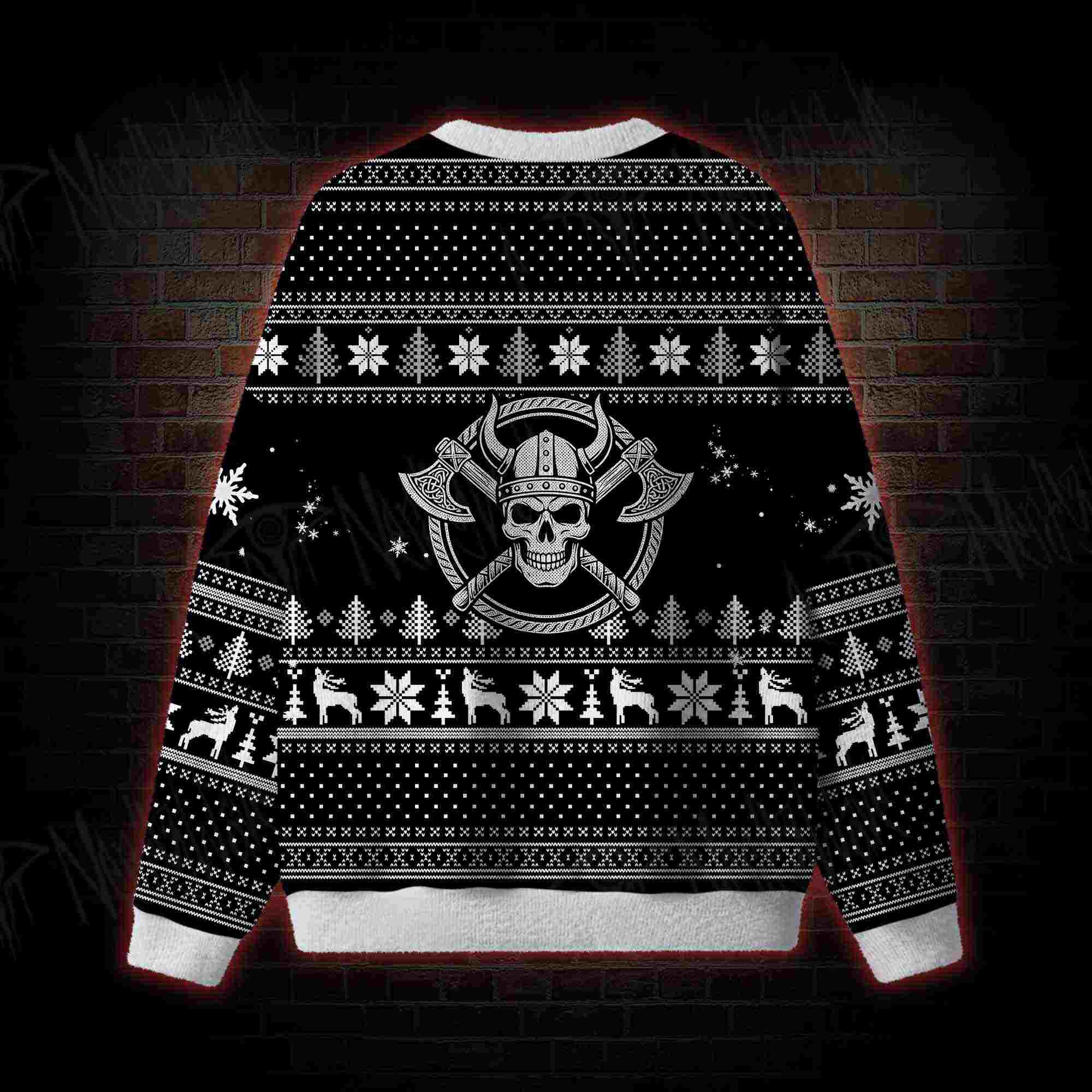 Viking Yuletide Ugly Sweatshirts
