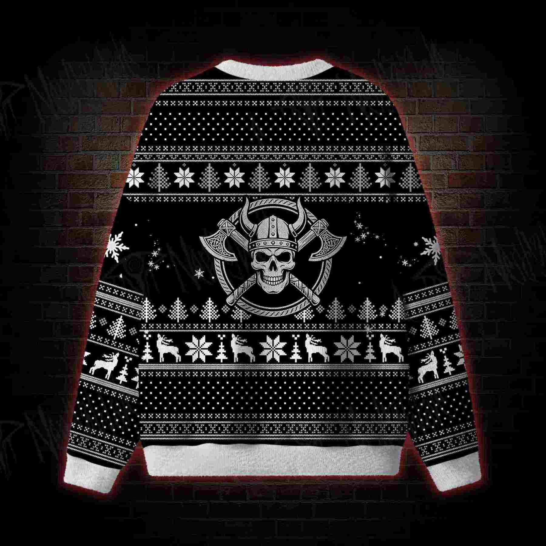 Viking Yuletide Ugly Sweatshirts