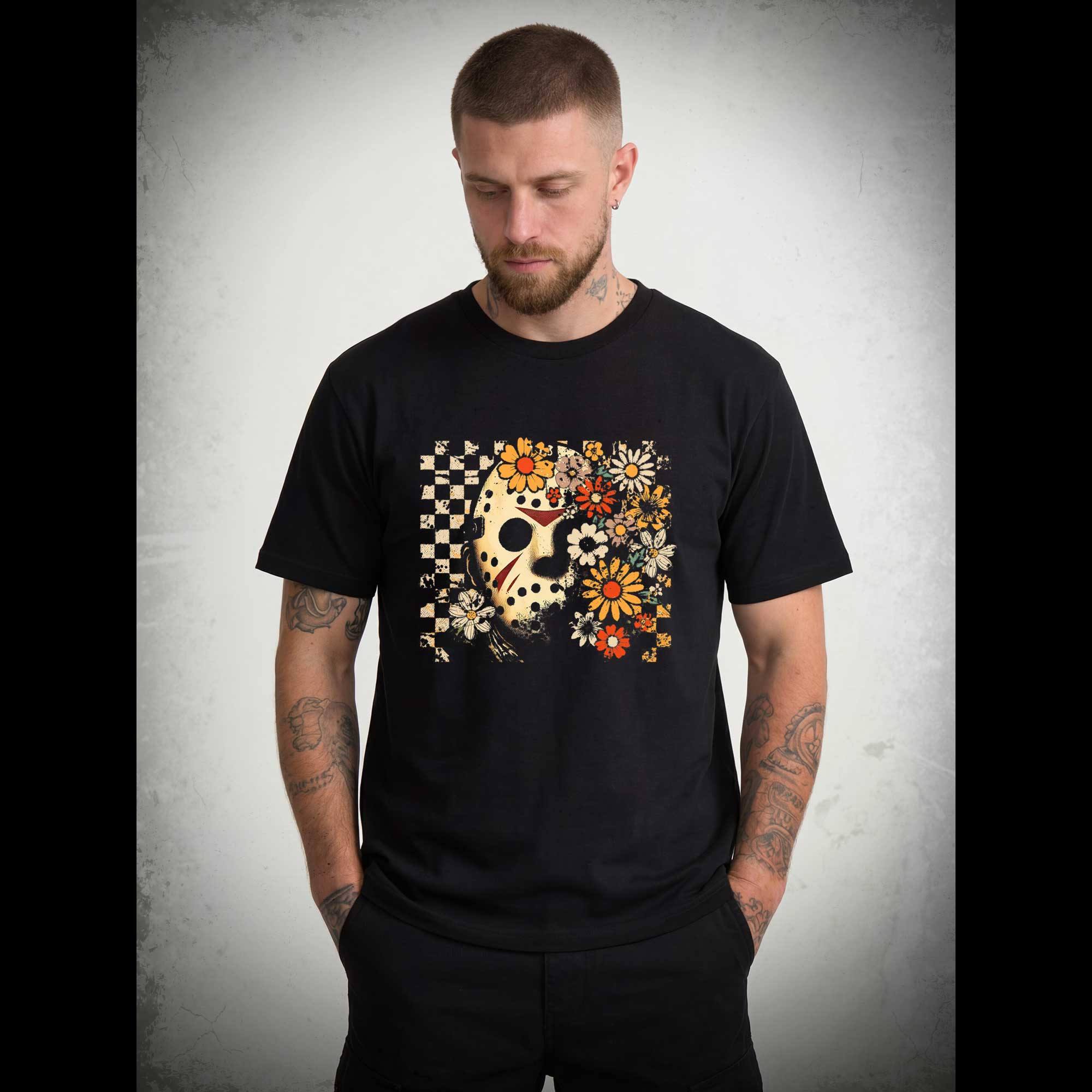 Retro Jason Voorhees Killer T-shirt
