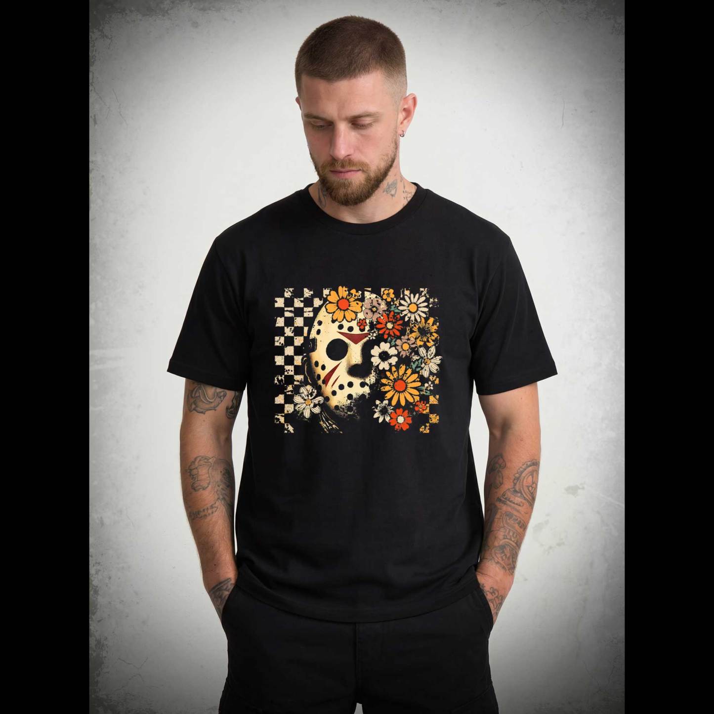Retro Jason Voorhees Killer T-shirt