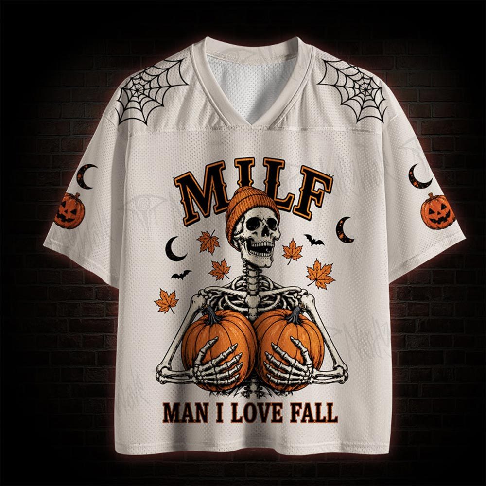 Man I Love Fall Mesh Jersey