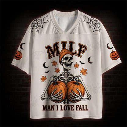 Man I Love Fall Mesh Jersey