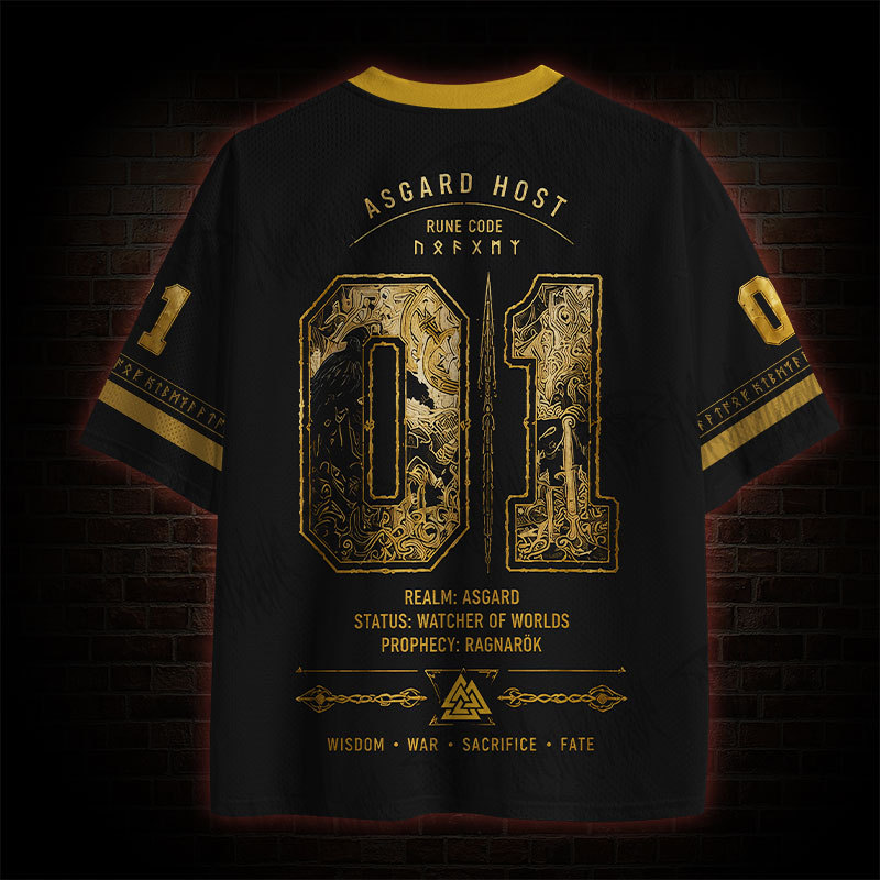 Odin Allfather of Asgard Mesh Jersey