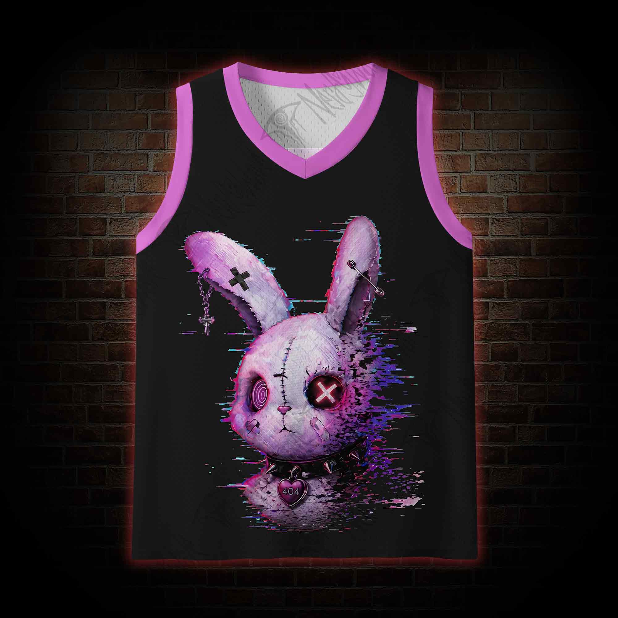Error 404 Mesh Jersey Tank Top