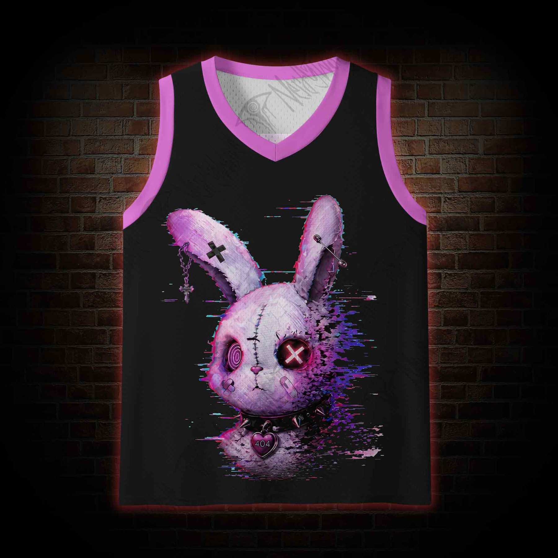Error 404 Mesh Jersey Tank Top