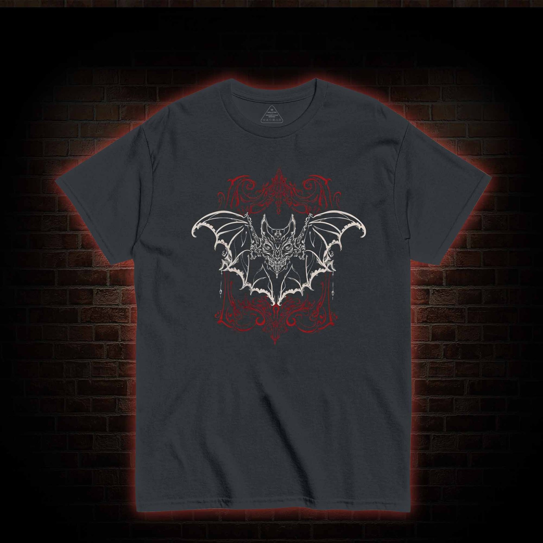 Spooky Vampire Bat T-shirt 