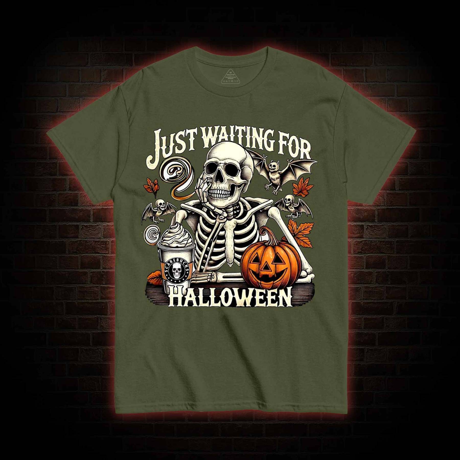 Just Waiting for Halloween T-shirt