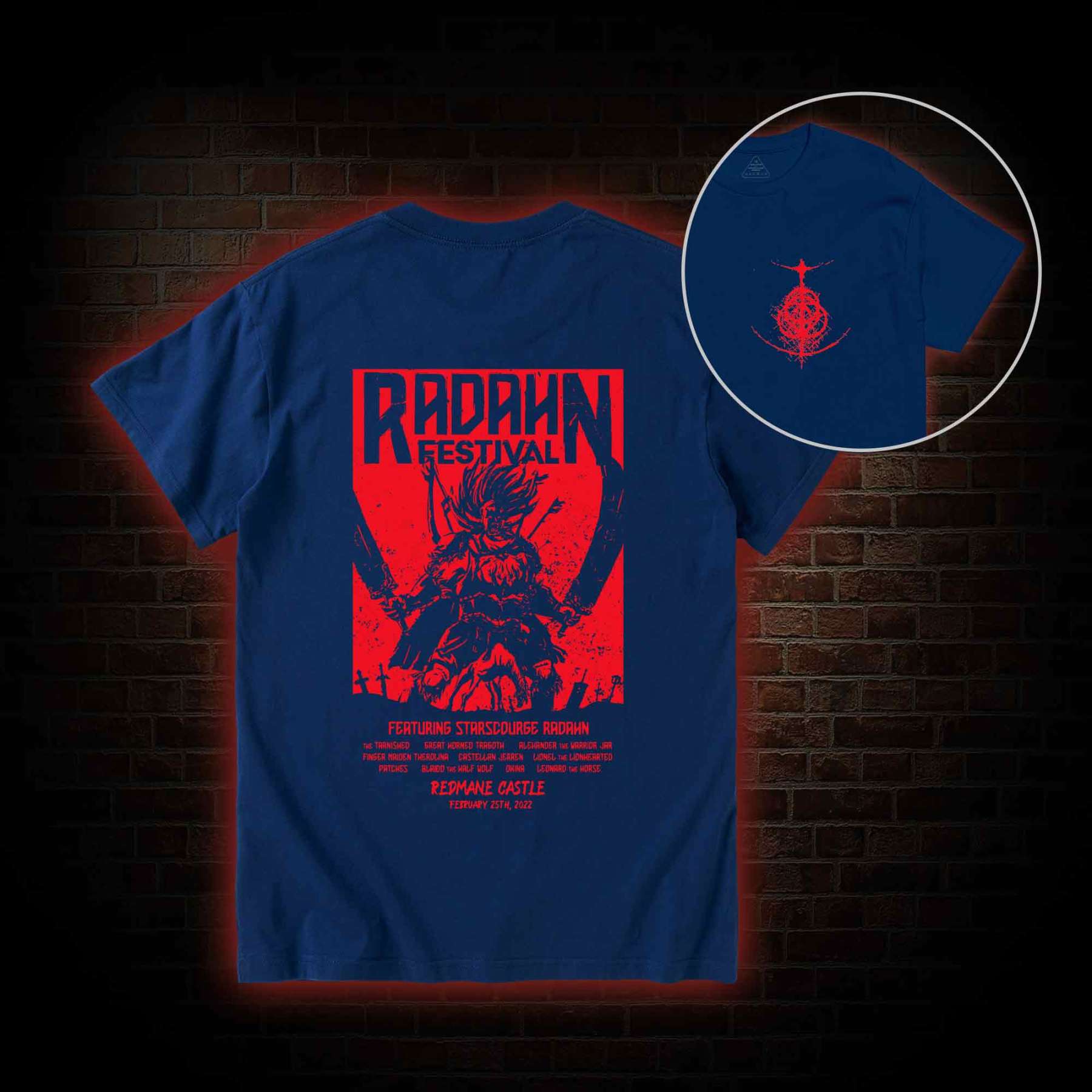 Battle Festival Back Print T-Shirt