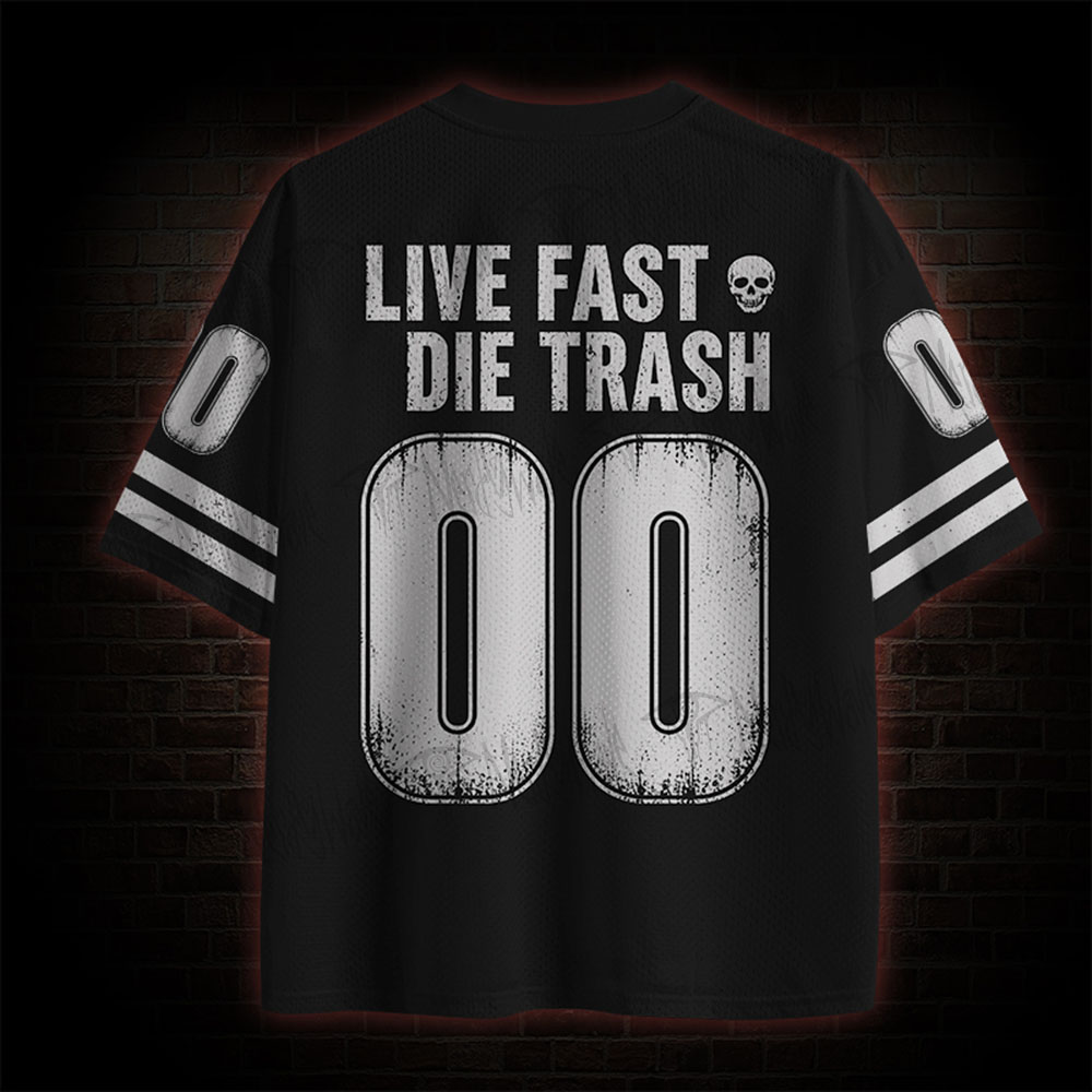 Death is Coming Eat Trash Mesh Jersey