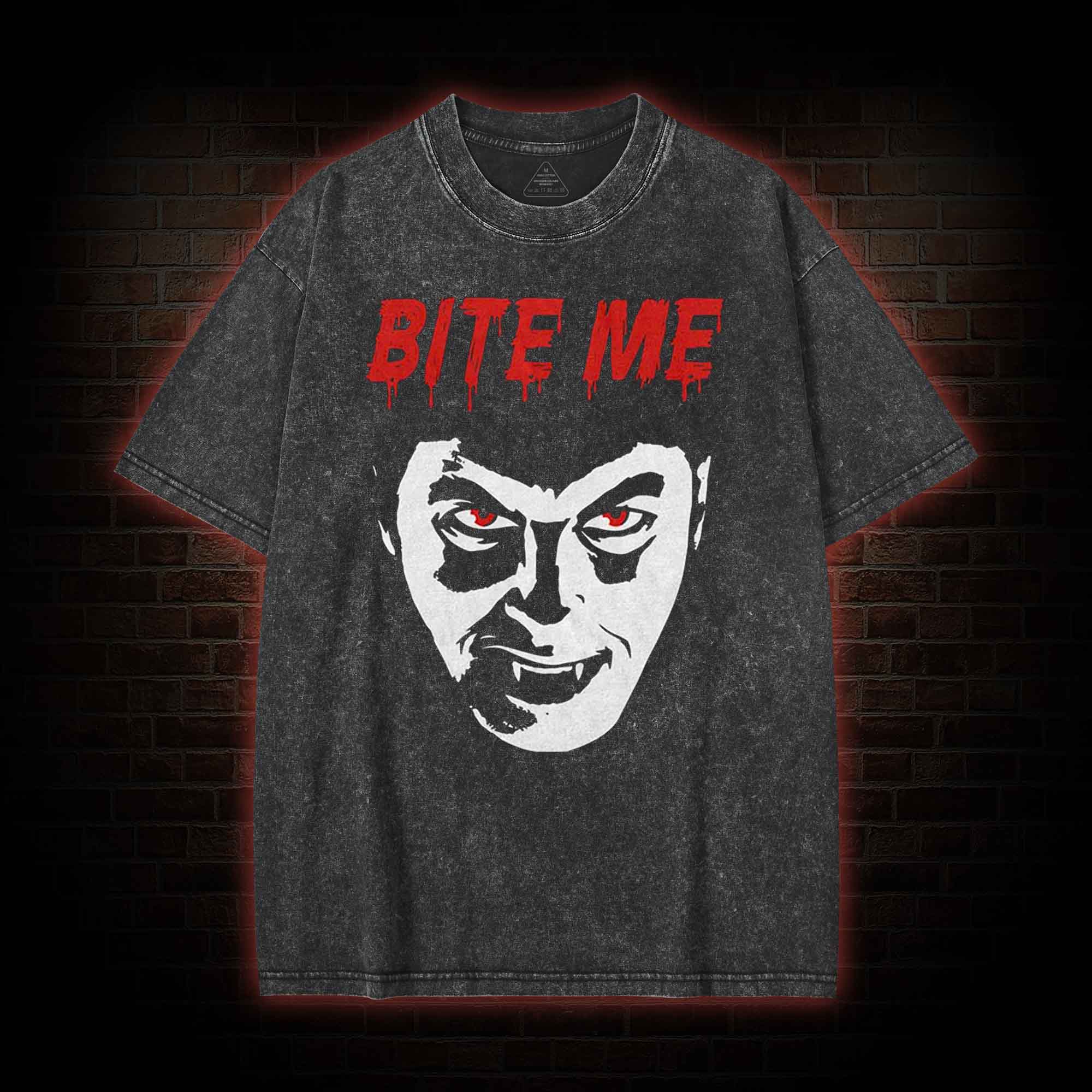 Bite Me Washed T-shirt