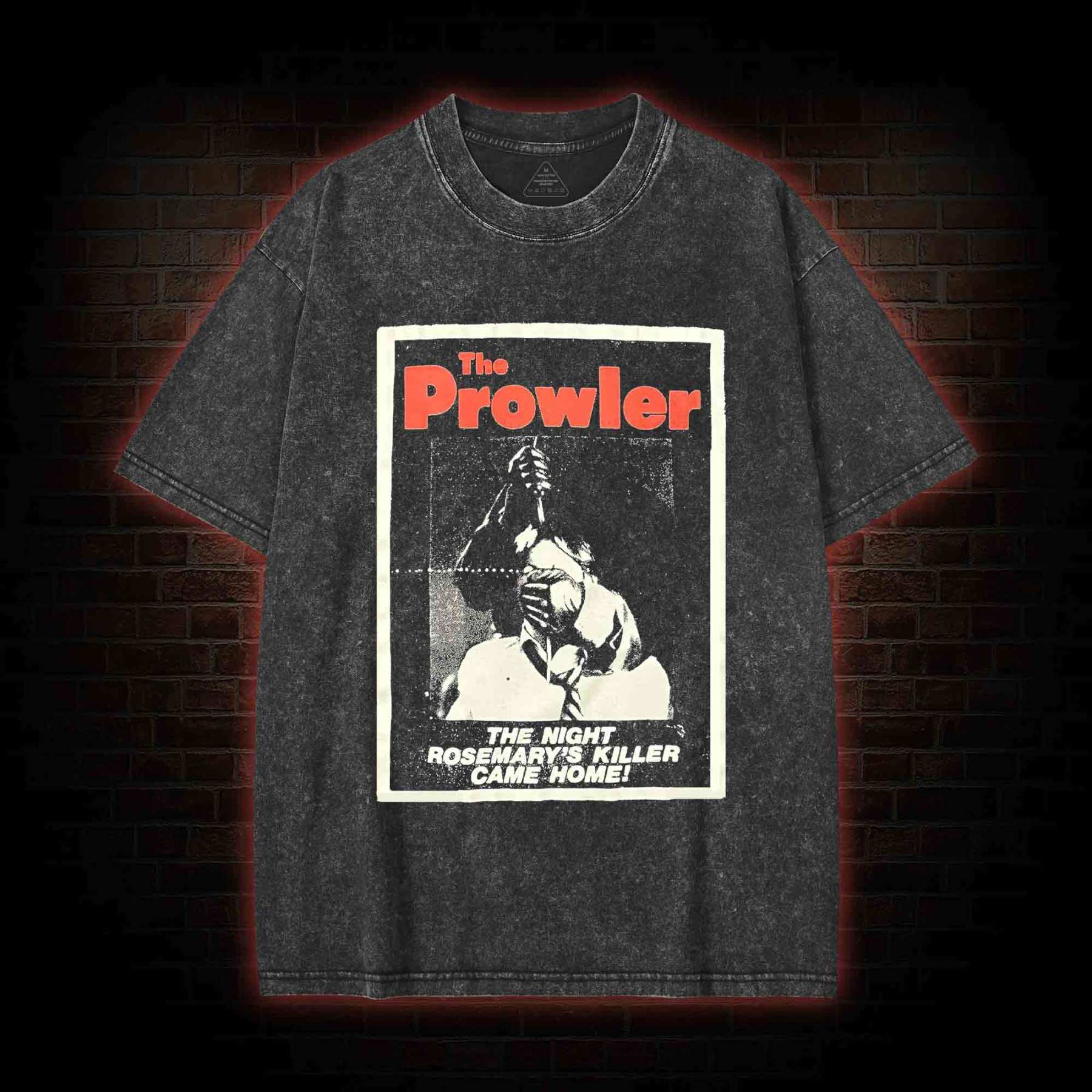 The Night Killer Came Home Washed T-shirt