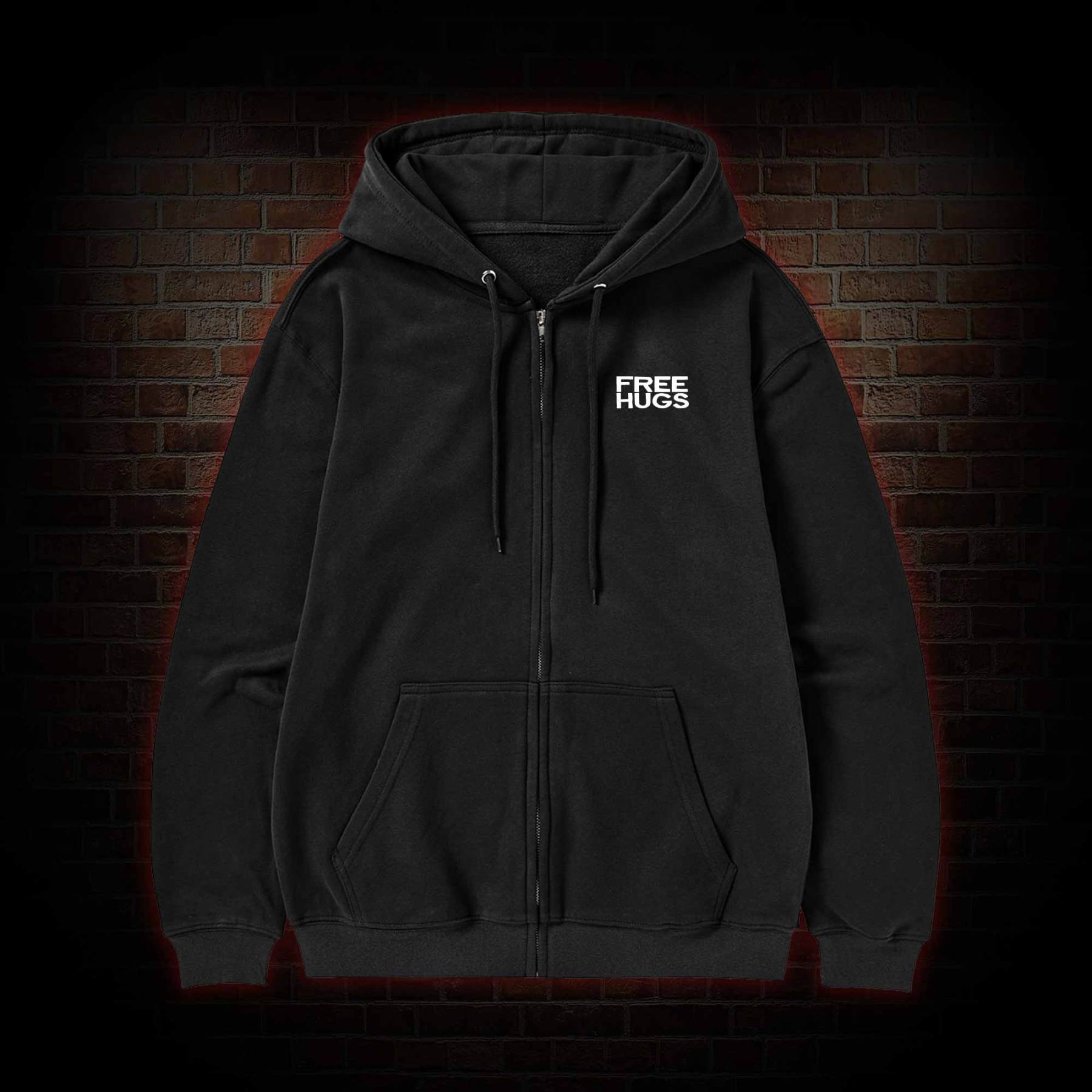 Alien Delivery Guy Zipper Hoodie