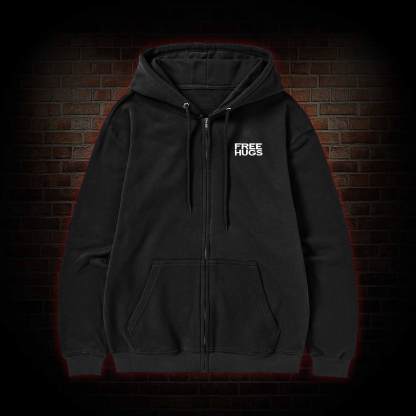 Alien Delivery Guy Zipper Hoodie