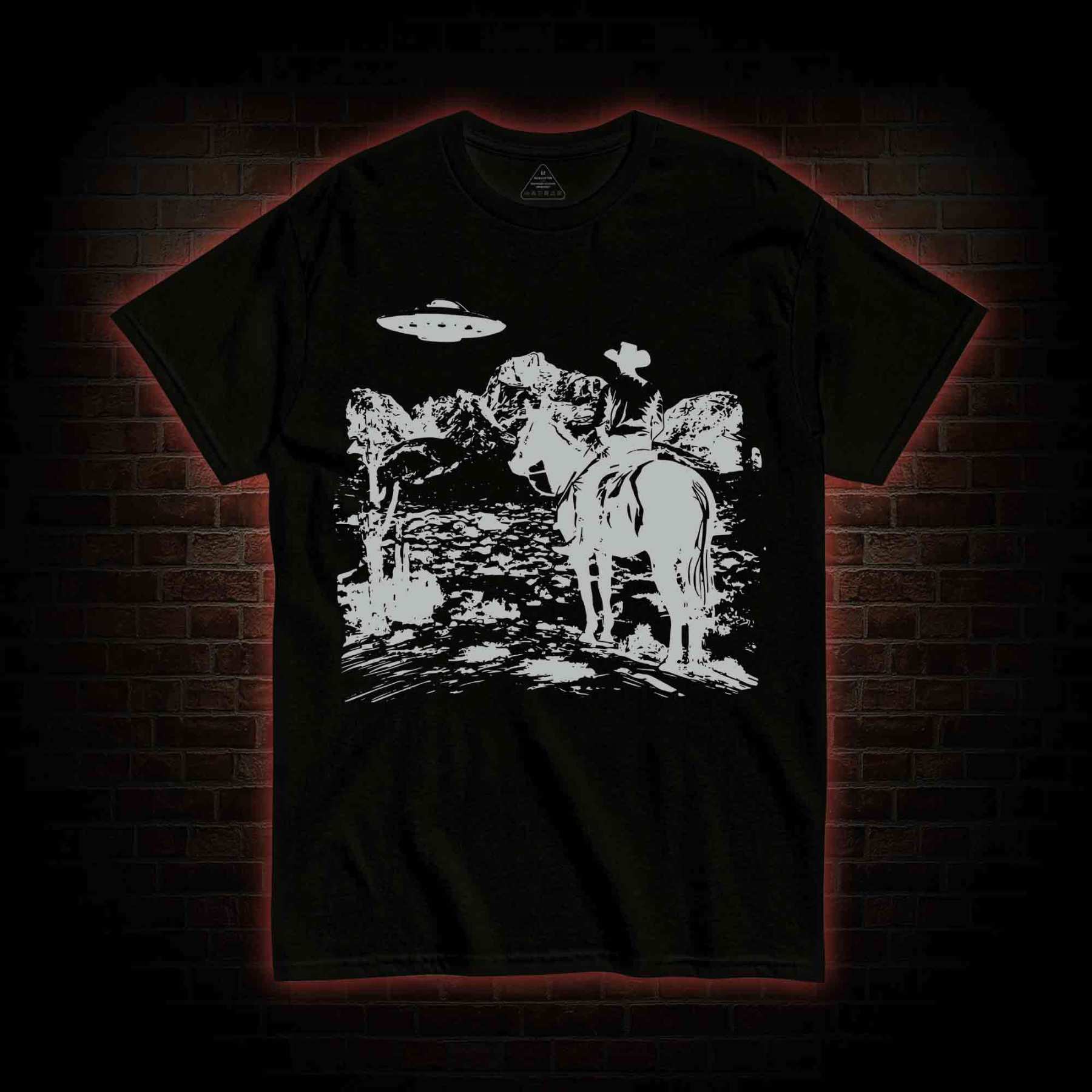 UFO Cowboy T-shirt