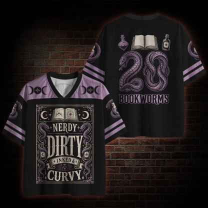 Nerdy Dirty Inked＆Curvy Mesh Jersey