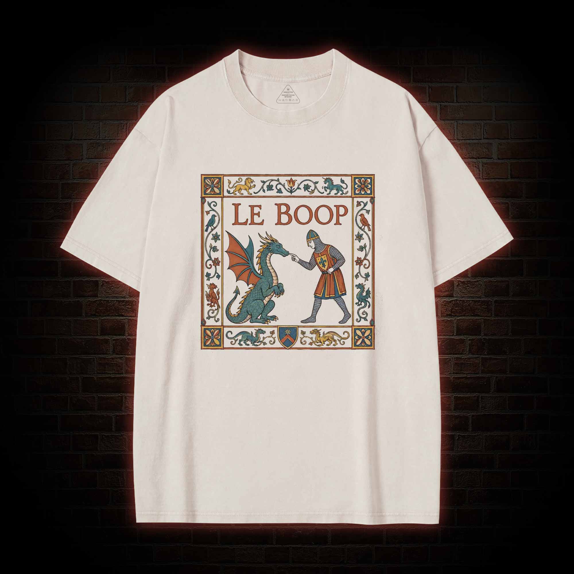 Le Boop Dragon Washed T-shirt
