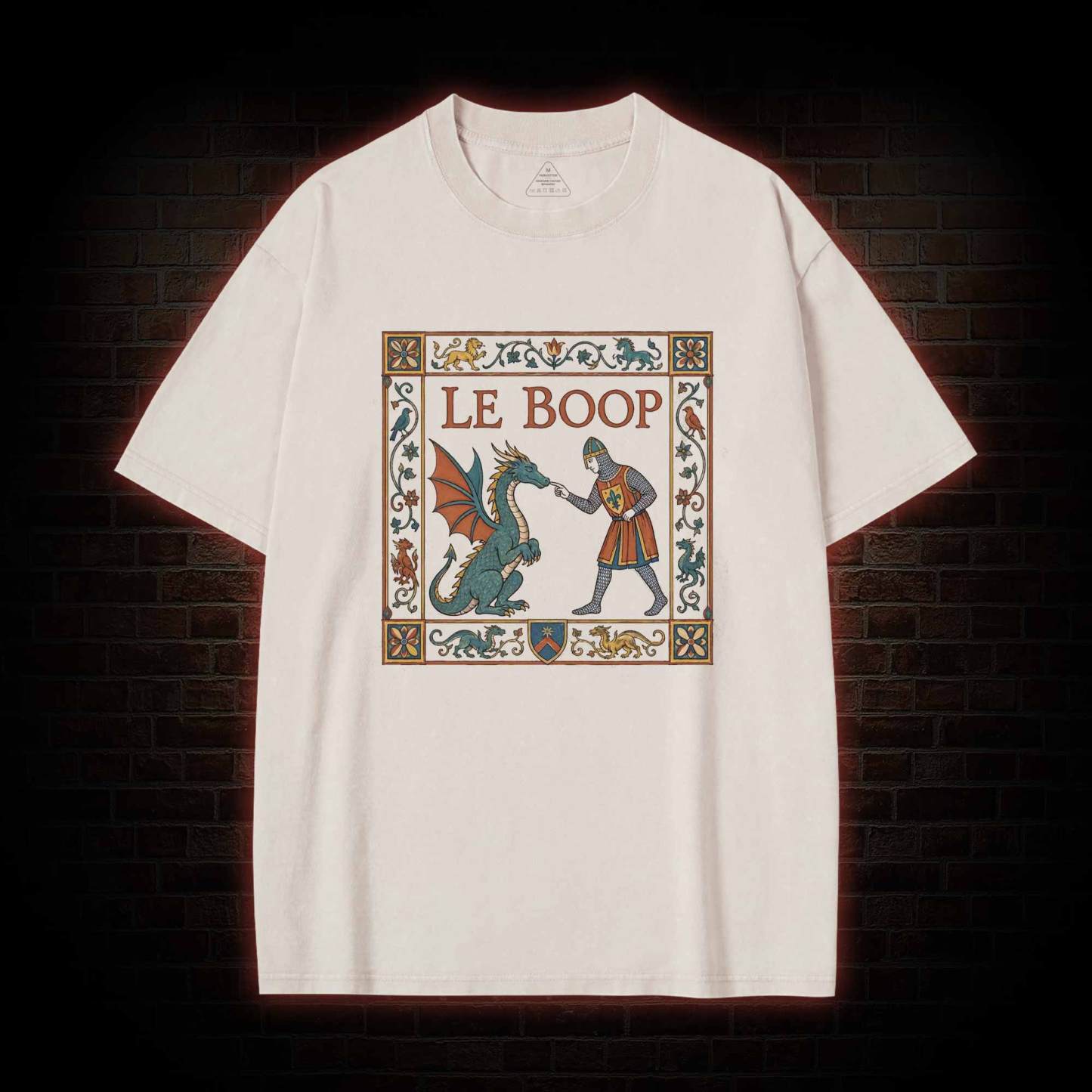 Le Boop Dragon Washed T-shirt