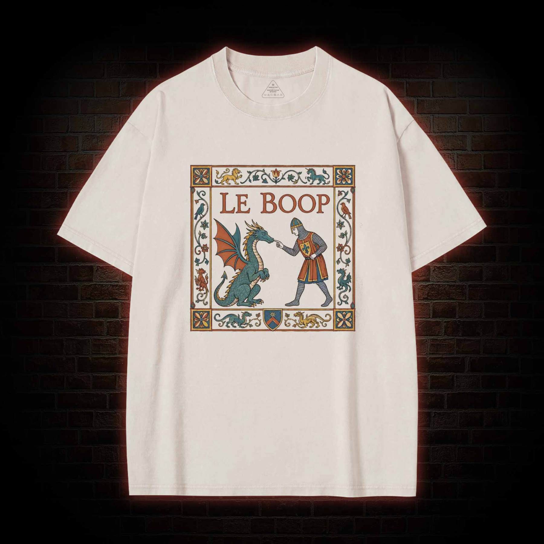 Le Boop Dragon Washed T-shirt