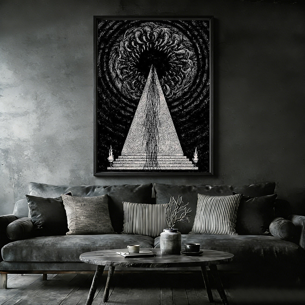 Azathoth Framed Canvas Print
