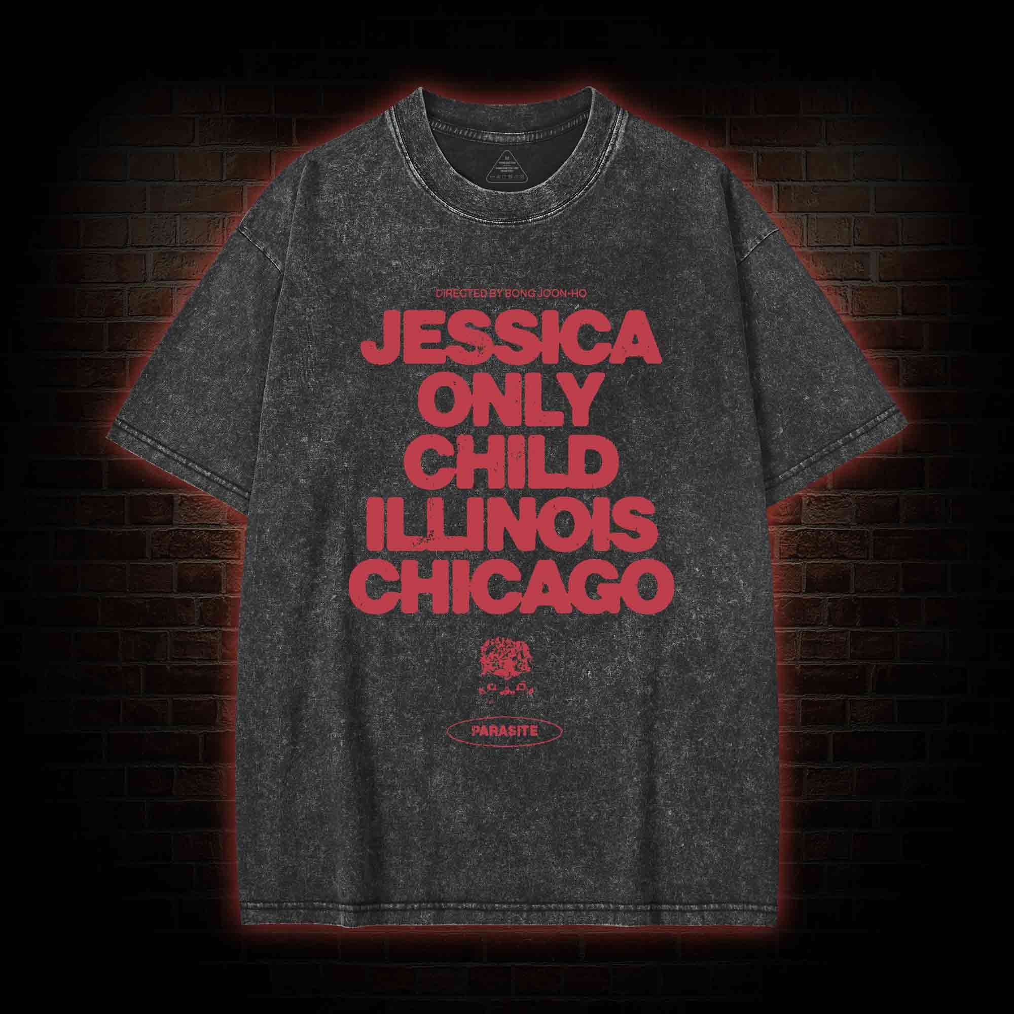 Jessica Only Child Washed T-shirt