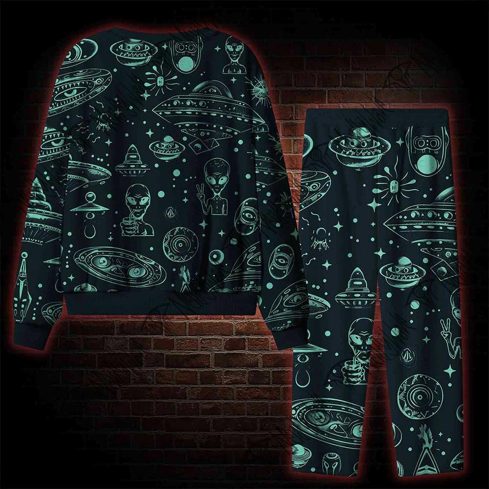 Outer Space Cozy Pajama Sets